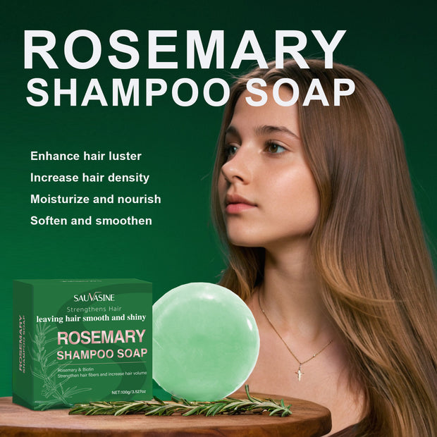 Rosemary Shampoo Soap Deep Cleaning Hair Care