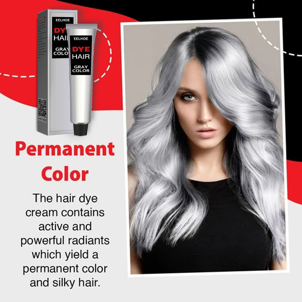 Easy To Color Hair Care Long-lasting Mild Hair Gray Hair Hairdressing Agent