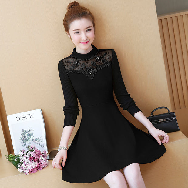 Ladies autumn and winter dresses