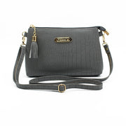 Stone grain ladies cross-body small square bag