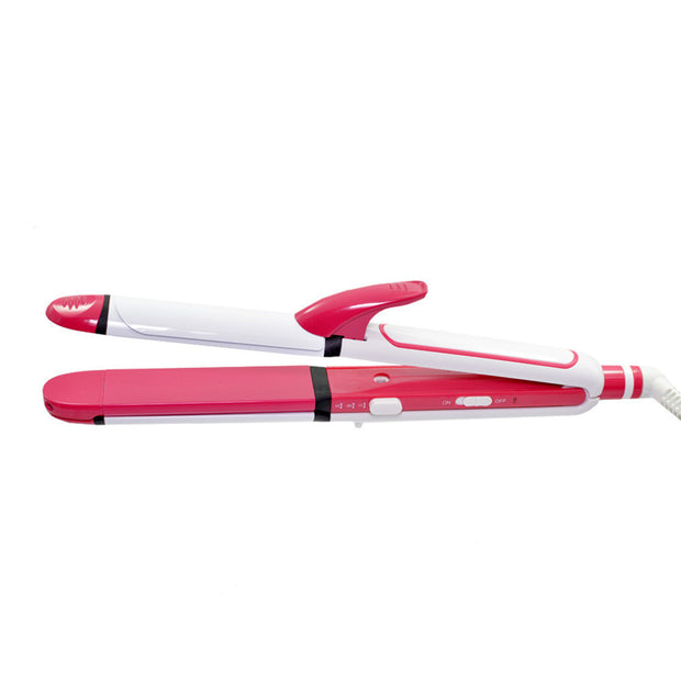 Three-in-one hair straightener