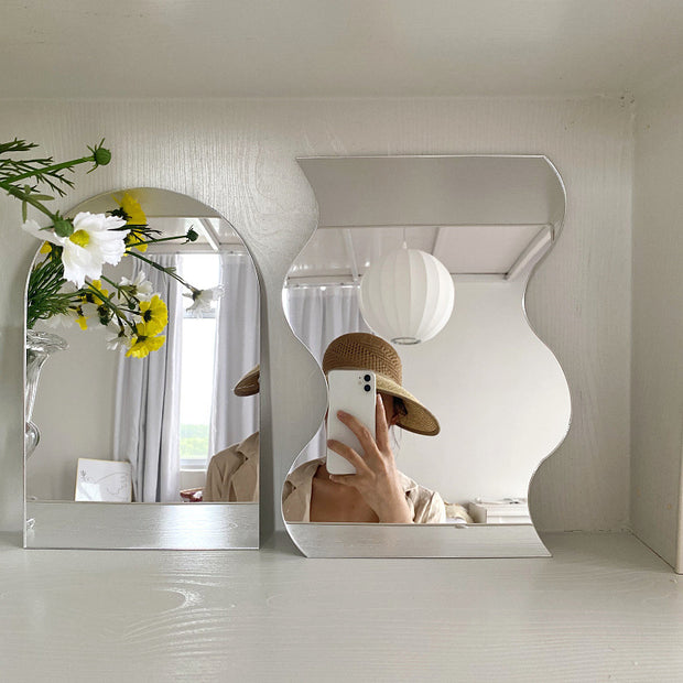 Mirror Makeup Mirror Desktop Decoration Decoration Home Accessories