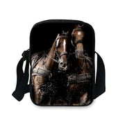 FORUDESIGNS Crazy 3D Horse Messenger Bags Women Small Cross-body Bag For Ladies Girls Designer Mini Shoulder Flap Bags