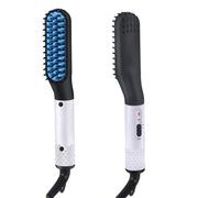 Multifunctional Hair Straightener Hair Comb Brush Men Beard Straightener Straightening