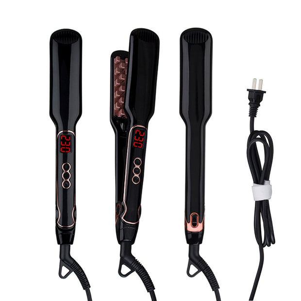 Hairdressing Tools Fluffy Hair Straightener Styling Hair Straightener