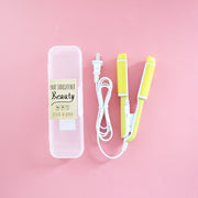 Mini cartoon hair straightener