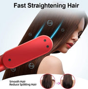 Hair Straightener USB Wireless Charging Comb