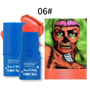 Halloween Popular Body Painting Cream Makeup Facial Water-soluble Fluorescent Face Stage Colored Drawing Crayon