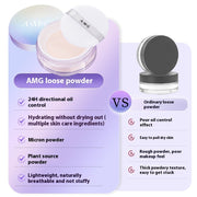 Oil Control Face Powder Makeup Waterproof Sweat-proof Long Lasting Smear-proof