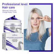 Purple Hair Care Mask Soft Hydrating