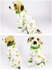 Dog clothes cotton four-legged knit