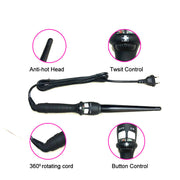 Manual curling iron