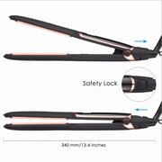 Infrared hair straightener