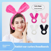 No Heat Hair Curler Hair Band Makeup Headband