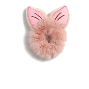 Tie-up Antlers Plush Hair Ring Rabbit Ear Rubber Band