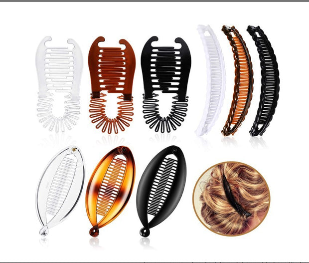 European And American Banana Clip Suit Fashion Comb