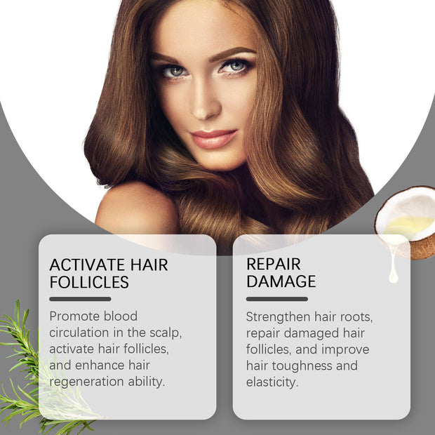 Hair Care Solution Nourish Hair Follicle Rich Moist Hair