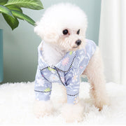 French Small Incense Style Fighting Pet Clothes Dog Pajamas
