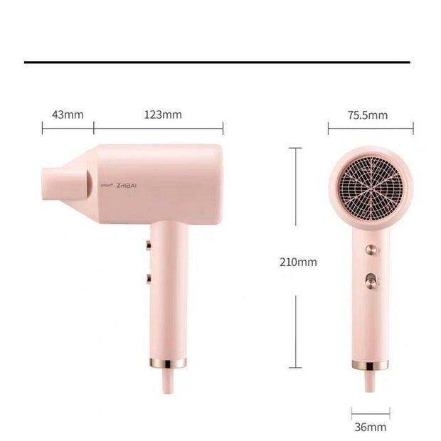 Negative Ion Hair Care Household High-Power Quick-Drying Hair Dryer