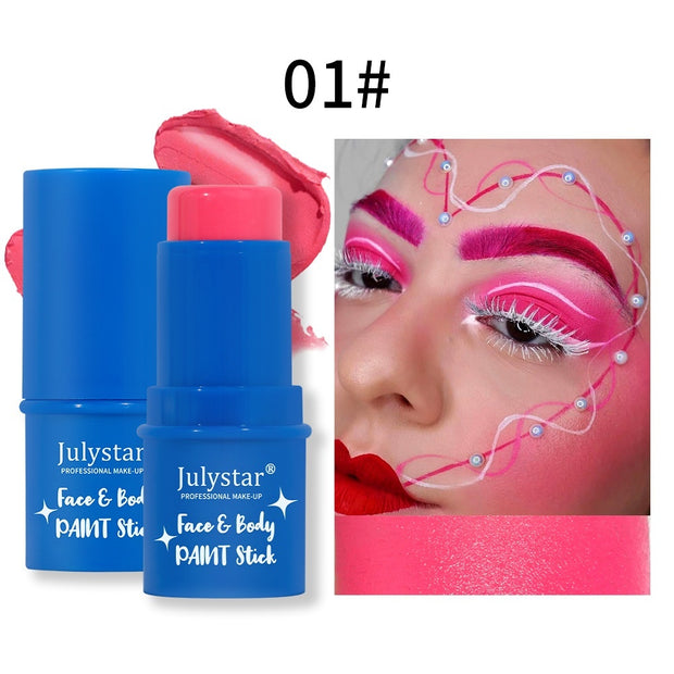 Halloween Popular Body Painting Cream Makeup Facial Water-soluble Fluorescent Face Stage Colored Drawing Crayon