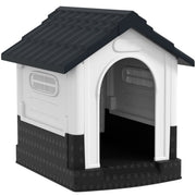 PawHut Outside Dog Kennel House, For Miniature Dogs, 64.5 X 57 X 66cm