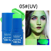 Halloween Popular Body Painting Cream Makeup Facial Water-soluble Fluorescent Face Stage Colored Drawing Crayon