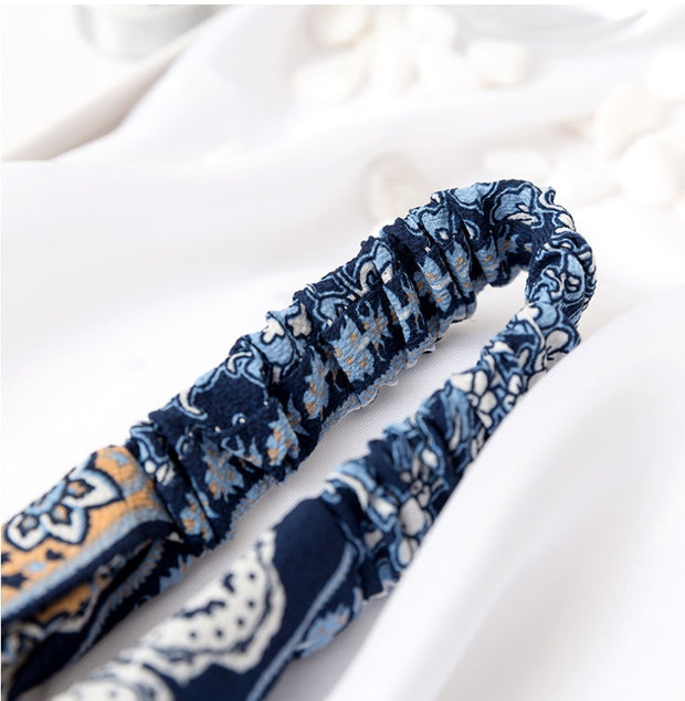 Printed headband elastic hairband