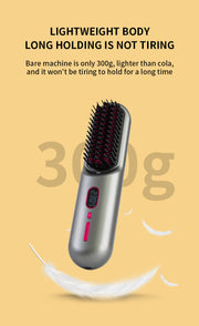 Straight Comb Anion Hair Straightener Dual-use Electric Hair Curler Inner Buckle Lazy Hair Curler