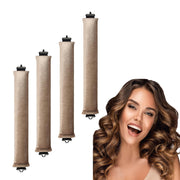 3 Hooks Heat-free Hair Curler Large Tool Rubber Hair Curler