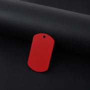 Stainless Steel Hang Tag Colored String Spray Paint Pet Dog Brand Dog Tag Color DIY Accessories