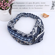 Printed headband elastic hairband