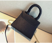 Bow shoulder cross body bag