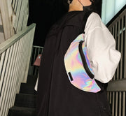 Glare color cross-body bag