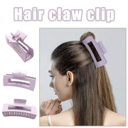 Bracelet Grab Clip Hair Band Four-piece Purple Set