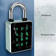 EGFirtor TTLOCK Padlock Tuya APP IC Card RFID Password Key NFC Unlock Way Waterproof IP65 Bluetooth Smart Electronic Door Lock