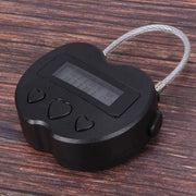 20X Smart Time Lock LCD Display Time Lock Multifunction Travel Electronic Timer, Waterproof USB Temporary Timer Padlock