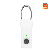 Tuya Mini Fingerprint Padlock Bluetooth Combination Padlock Suitcase Luggage New Metal Code Lock Fingerprint Key Anti-Theft Lock