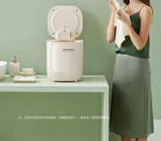 220V Mini Washing and Drying Machine - High Temperature Cleaning for Underwear and Socks