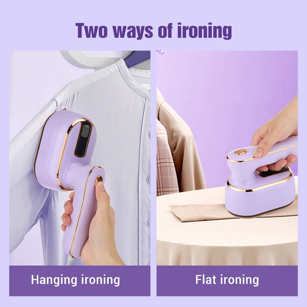 Portable Foldable Steam Iron 1000W High Power Clothes Hanging Ironing Machine Home Travel Steam Iron Ironing Machine