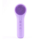 Free Shipping Electric Facial Cleansing Instrument Pore Cleaner Facial Cleaner Deep Cleansing Silicone Face Brush Face Washing