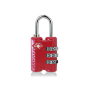 Anti-Theft Cable Luggage Lock Small Padlock Customs Code Lock Padlock with Steel Cable TSA Customs Lock Smart Combination Lock