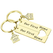 Customized Couples Keychain Boyfriend Girlfriend Keyring Husband Anniversary Valentine Day Gift Pinky Promise Women Men KeyChain