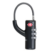 Anti-Theft Cable Luggage Lock Small Padlock Customs Code Lock Padlock with Steel Cable TSA Customs Lock Smart Combination Lock