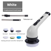 Multifunctional Electric Cleaning Brush 9-in-1 Bathroom Window Kitchen Toilet Automotive Household Rotating Cleaning Machine