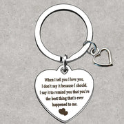 Hot Valentines Day Gifts Keychain Boyfriend Girlfriend Husband Wife Key Chain Pendant Jewelry Anniversary Gift