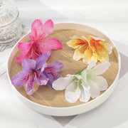 AWAYTR Canna Flowers Hairpin Artificial Floral Hair Clips Valentine Headwear Girl Hair Accessories Mother's Day Gift