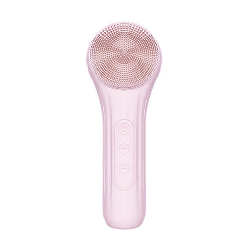 Free Shipping Electric Facial Cleansing Instrument Pore Cleaner Facial Cleaner Deep Cleansing Silicone Face Brush Face Washing