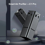 Wireless Air Ionizer Car Air Purifier Portable Odor Eliminator Smoke PM2.5 Filter Negative Ion Deodorant in Car