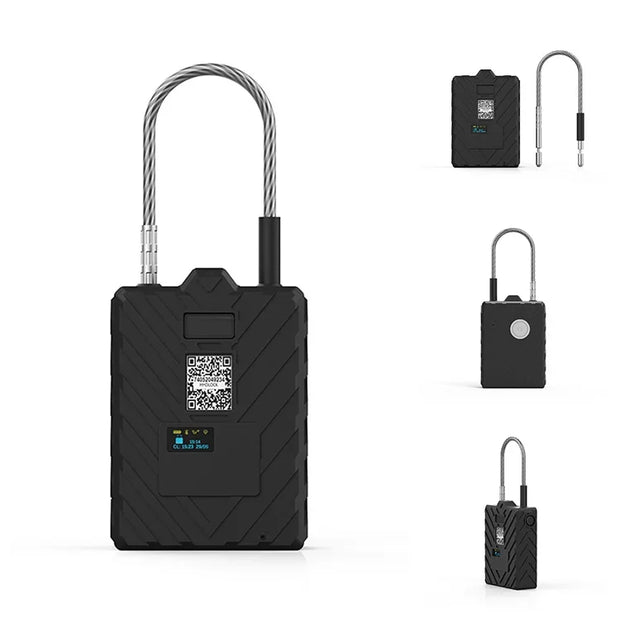 Fleet Manage Gateway GPS Track GSM LTE SMS Intelligent Padlock Smart E Lock