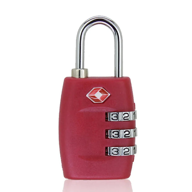 TSA Locks Smart 3 Position Resettable Combination Lock For Travel Luggage Suitcase Anti-theft Code Padlock Customs Password Lock